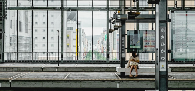 駅のホーム